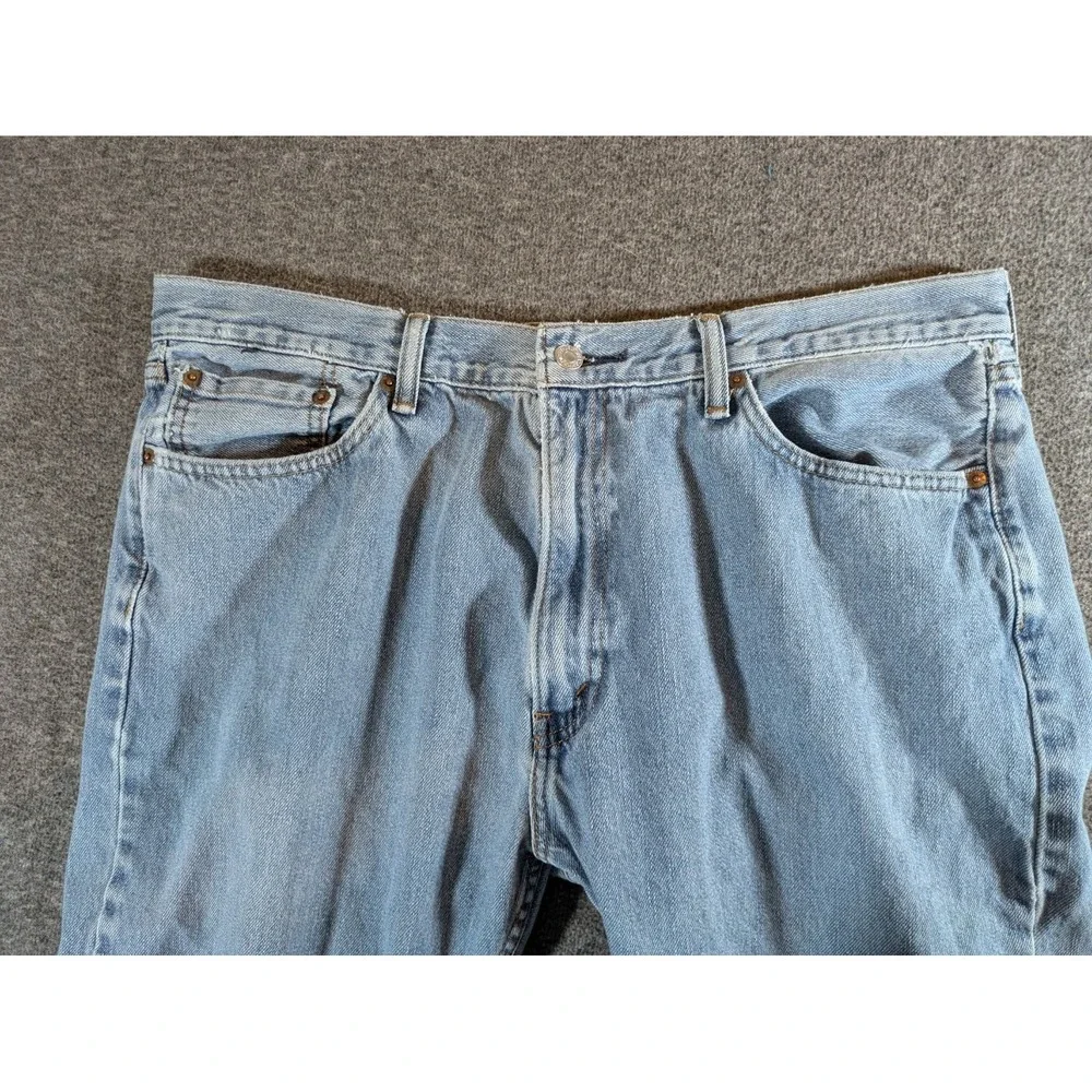 Levi's 505 Men's 29x32‎ Regular Fit Straight Leg Light Denim USA 90s Vintage
